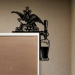 Natural Light Metal Sign Tap Handle 1