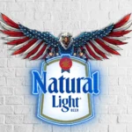 Natural Light Neon Sign American Eagle 1