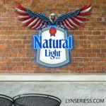 Natural Light Neon Sign American Eagle 1