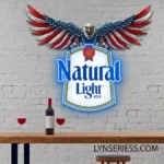 Natural Light Neon Sign American Eagle 1