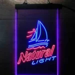 Natural Light Neon Sign Sail Ship 1
