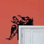 Nature Outdoors Metal Sign Chickadee Bird 1