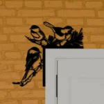 Nature Outdoors Metal Sign Chickadee Bird 1