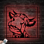 Nature Outdoors Metal Sign Cow Farmhouse 1