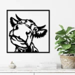 Nature Outdoors Metal Sign Cow Farmhouse 1