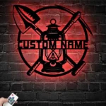 Nature Outdoors Metal Sign Custom Coal Mining 1