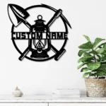 Nature Outdoors Metal Sign Custom Coal Mining 1