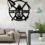 Nature Outdoors Metal Sign Custom Coal Mining 1