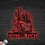 Nature Outdoors Metal Sign Custom Desert 1