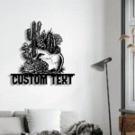 Nature Outdoors Metal Sign Custom Desert 1
