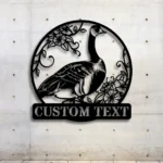 Nature Outdoors Metal Sign Custom Goose 1