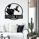 Nature Outdoors Metal Sign Custom Hummingbird 1