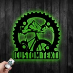 Nature Outdoors Metal Sign Custom Mountain Bike 1