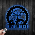 Nature Outdoors Metal Sign Custom Mountain Bike 1