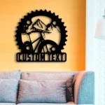 Nature Outdoors Metal Sign Custom Mountain Bike 1