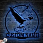 Nature Outdoors Metal Sign Custom Pigeon Peace Bird 1