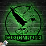 Nature Outdoors Metal Sign Custom Pigeon Peace Bird 1