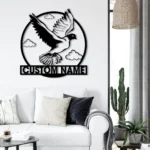 Nature Outdoors Metal Sign Custom Pigeon Peace Bird 1