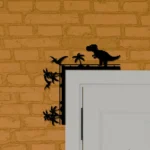 Nature Outdoors Metal Sign Dinosaur 1