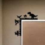 Nature Outdoors Metal Sign Dinosaur 1