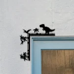 Nature Outdoors Metal Sign Dinosaur 1