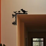 Nature Outdoors Metal Sign Dinosaur 1