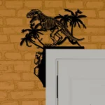 Nature Outdoors Metal Sign Dinosaur Bone 1