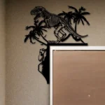 Nature Outdoors Metal Sign Dinosaur Bone 1