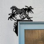 Nature Outdoors Metal Sign Dinosaur Bone 1