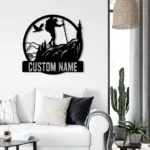 Nature Outdoors Metal Sign Hiker Appellation 1