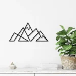 Nature Outdoors Metal Sign Hill Large Adventure Sign Home Hiking 1