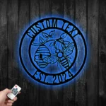 Nature Outdoors Metal Sign Honey Bumblebee 1