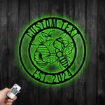 Nature Outdoors Metal Sign Honey Bumblebee 1