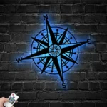 Nature Outdoors Metal Sign Nautical Waypoint 1