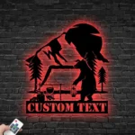 Nature Outdoors Metal Sign Outdoor Living Bear 1