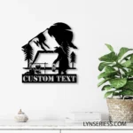 Nature Outdoors Metal Sign Outdoor Living Bear 1