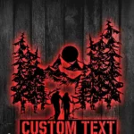 Nature Outdoors Metal Sign Personalized Couple Hiking 1