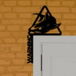 Nature Outdoors Metal Sign Shark 1