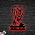 Nature Outdoors Metal Sign Succulent Desert 1