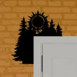 Nature Outdoors Metal Sign Sun Timberland 1