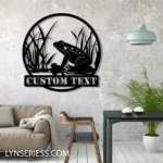 Nature Outdoors Metal Sign Tree Frog Name 1