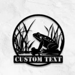 Nature Outdoors Metal Sign Tree Frog Name 1