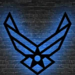 Nature Outdoors Metal Sign United States Air Force 1