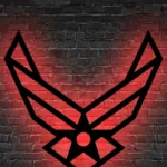 Nature Outdoors Metal Sign United States Air Force 1