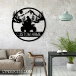 Nature Outdoors Metal Sign Us Quad Cyclist 1