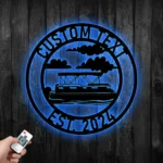 Nature Outdoors Metal Sign Vessel 1