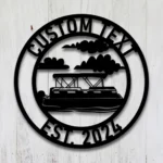 Nature Outdoors Metal Sign Vessel 1