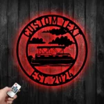 Nature Outdoors Metal Sign Vessel 1