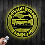 Nature Outdoors Metal Sign Vessel 1