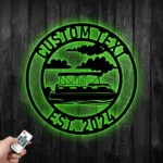 Nature Outdoors Metal Sign Vessel 1